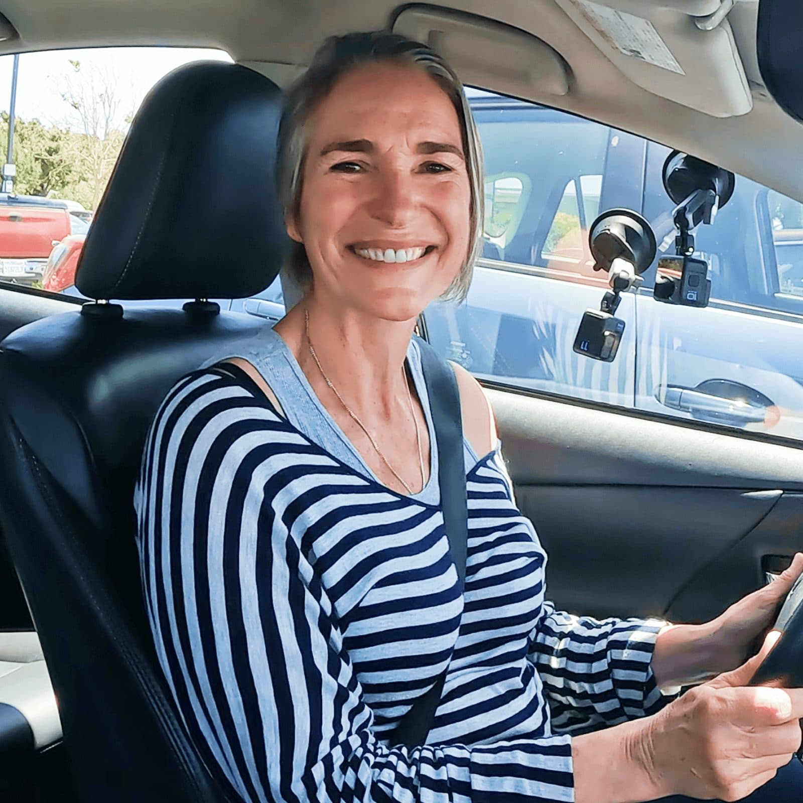Certified driving instructor Jacqueline